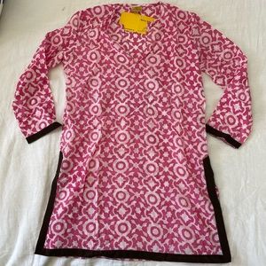 NWT Roberta Roller Rabbit beach coverup/tunic, size XS